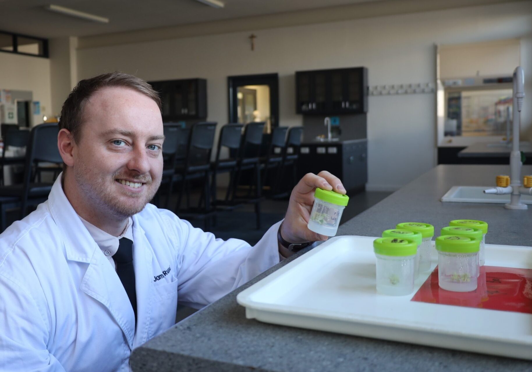 St Patrick's College Head of Science James Russell.